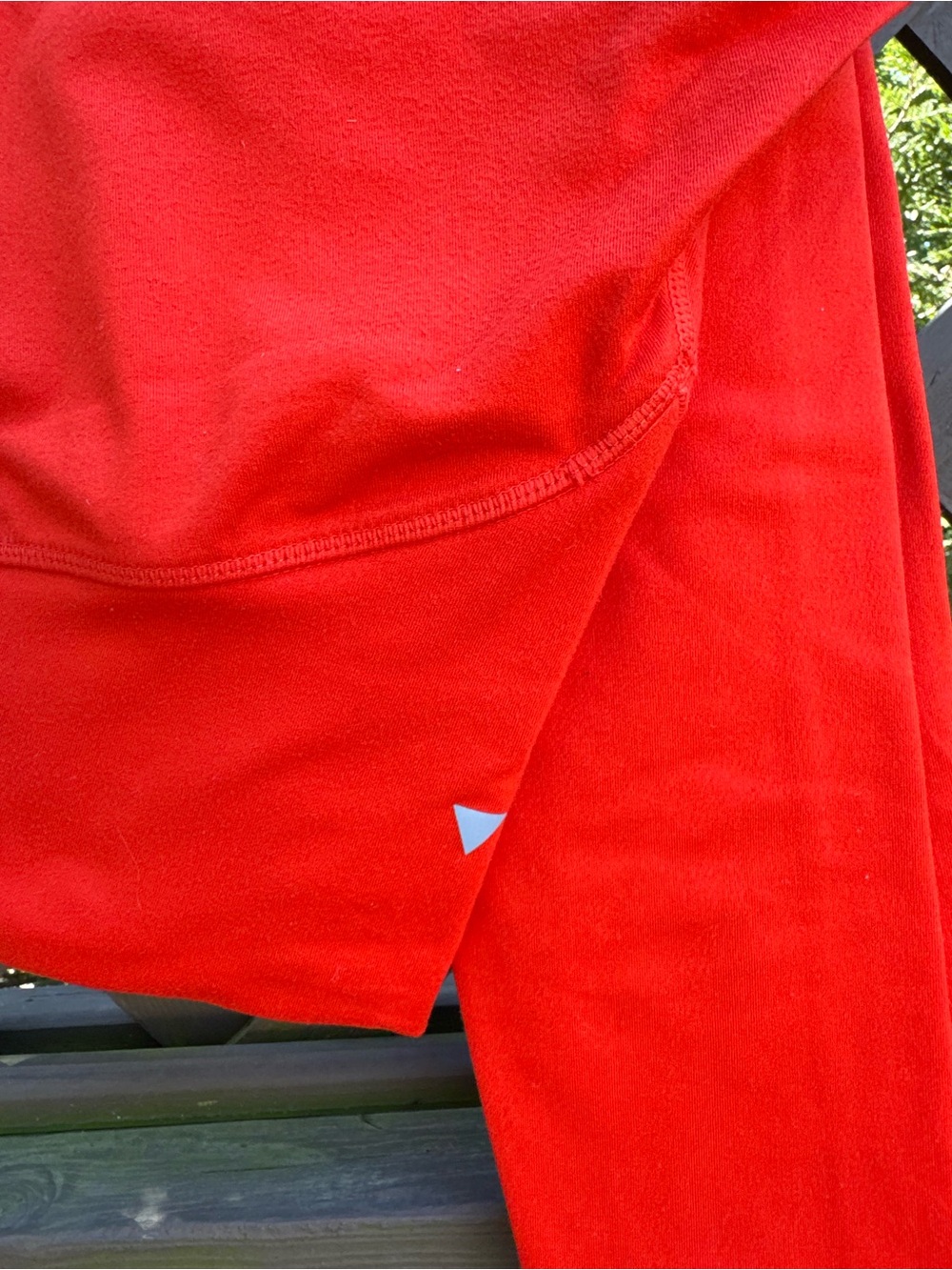 Vitality Women's Leggings - Bright Orange - Picture 2 of 3